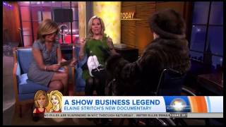 Elaine Stritch swears on the Today Show 18Feb2014 [upl. by Ciredor837]