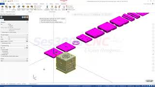 Mastercam2021  CAM için Montajı Parçalara Ayırmak  SES3000 CNC [upl. by Papke]