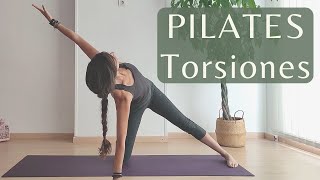 PILATES  Clase Ejercicios con Torsiones [upl. by Lawson]