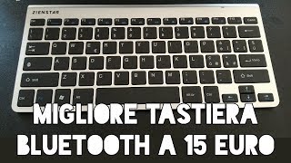 Recensione tastiera Wireless Zienstar [upl. by Juno]