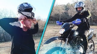 JE TESTE UNE ENDURO HONDA POUR LA PREMIÈRE FOIS [upl. by Oag217]