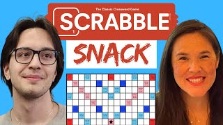 Scrabble Snack the MAJESTY game Kyle vs Lindsay [upl. by Aioj]