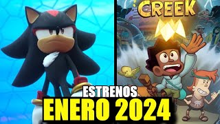 PRÓXIMAS PELÍCULAS ANIMADAS Y CARICATURAS QUE SE ESTRENAN EN ENERO 2024 [upl. by Ardena649]