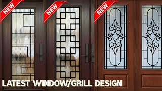 Top 50 Latest WindowGrill Design Ideas  Window iron grill 202223 । [upl. by Aglo]