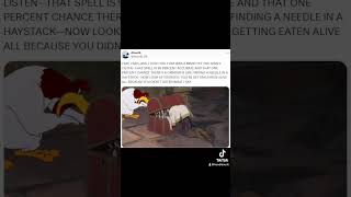 Foghorn Leghorn meets Frieren 2🧝‍♀️🐔 looneytunes memes frieren frierenbeyondjourneysend anime [upl. by Elleira]