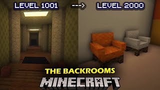 Minecraft The Backrooms S02E01  Level 1001  2000 [upl. by Annawit]