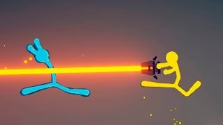 СМЕРТЕЛЬНОЕ ЛАЗЕРНОЕ ОРУЖИЕ БИТВА МАЛЕНЬКИХ ЧЕЛОВЕЧКОВ В STICK FIGHT THE GAME [upl. by Eliathas]