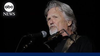 Kris Kristofferson singersongwriter and actor dead at 88 [upl. by Dania]