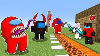 Mutant Imposters VS Most Secure House  Minecraft PE [upl. by Christis]