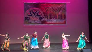 Telugu Dance Medley  Choregraphed by Sahiti Solasa  Tarangani by VTSeva Volunteering Together [upl. by Fosdick342]