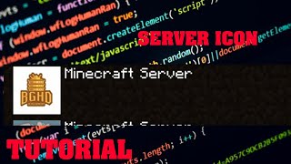 How to create a server icon for your Spigot server [upl. by Acino]