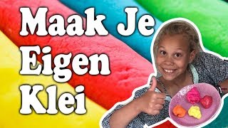 Maak Je Eigen Klei  Zelf Klei Maken DIY [upl. by Allerym]