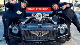 BUILDING WORLDS FIRST 1000HP BENTLEY GT [upl. by Earlene]