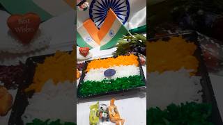 Tiranga RecipeIndependence Day Special shortsvideo youtubeshorts trending tiranga india [upl. by Ellene]