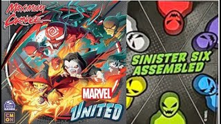 Marvel United Playthrough  The Sinister Six Assembled [upl. by Paz373]