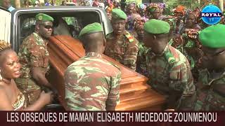 LES OBSEQUES DE MAMAN ELISABETH MEDEDODE ZOUNMENOU [upl. by Schonthal]