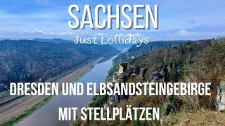 Sachsen mit dem Wohnmobil Elbsandsteingebirge und Dresden mit tollen Stellplätzen [upl. by Ettennyl]