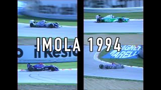 F1 Imola 1994  Qualifying  Ratzenberger Fatal Crash  UNSEEN FOOTAGE [upl. by Heffron277]