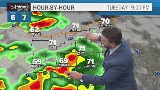 Tracking storms for tonight Cleveland weather forecast for May 7 2024 [upl. by Corron]