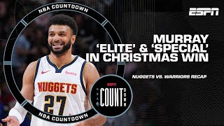 Stephen A says Jamal Murray is ELITE amp  SPECIAL after Nuggets win over Warriors  NBA Countdown [upl. by Stavro]