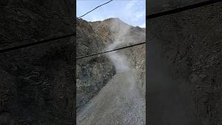 landslide astorevalley trendingbike vlog [upl. by Nahtanod129]