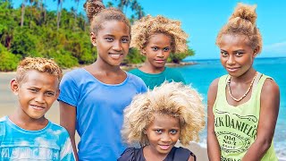 This Island Has Natural Blondes with Dark Skin [upl. by Shanda600]