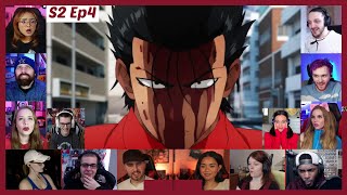 One Punch Man Season 2 Episode 7 Reaction Mashup  ワンパンマン Episode 19 [upl. by Yraeg250]