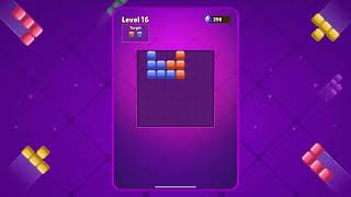 Block Match Puzzle Game  canvas complete [upl. by Kcirred35]