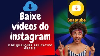 APRENDA A BAIXAR VIDEOS DO INSTAGRAM E YOUTUBEGRATIS [upl. by Lennaj]