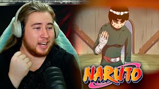 DBZ Fan Reacts to Rock Lee vs Gaara [upl. by Anatnas155]