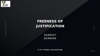 Freeness of Justification [upl. by Elwood577]