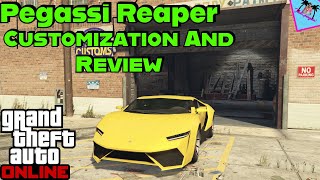 Pegassi Reaper Customization And Review GTA Online [upl. by Costanza]