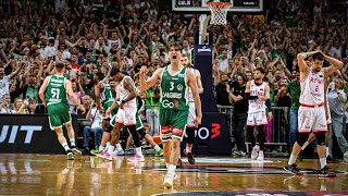 SlowMotion Zalgiris triumphs in the Lithuanian league [upl. by Dej]