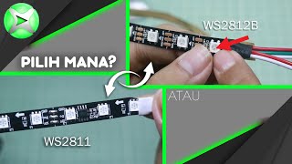 Perbedaan Led Strip Ws2811 Dengan Led Strip Ws2812b [upl. by Ruskin]