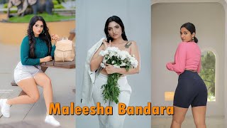 Maleesha Bandara  model amp actress  Tv Sri Lanka  2024 [upl. by Terrye421]