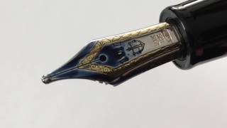 Sailor Fountain Pen Nib Comparison [upl. by Lemrahs]