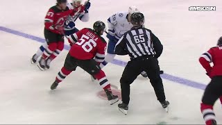 Janis Moser scores a shorthanded goal against the New Jersey Devils [upl. by Foushee721]