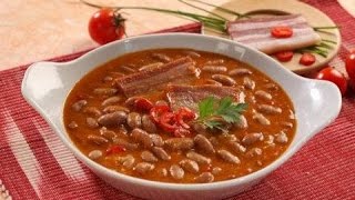 Corbasti pasulj  Bean Soup  Recipe Bohnensuppe [upl. by Gayler380]