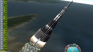 KSP Mars Ultra Direct Ludicrous single launch to Mars in Real Solar System [upl. by Crow743]