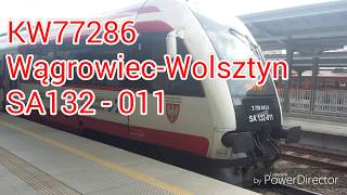 Koleje Wielkopolskie  KW 77286  SA132011 [upl. by Casabonne837]