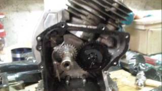 6hp Tecumseh power sport teardown and rebuild [upl. by Nosnah]