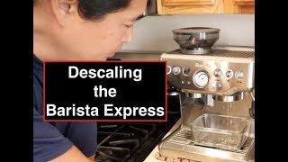 How to quotDescalingquot  Breville Barista Express [upl. by Weigle386]