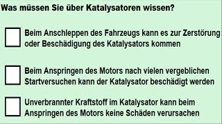 Theoriefragen zum Motor Teil 5 Fahrschule Führerschein Klasse B 996 [upl. by Yeldar]