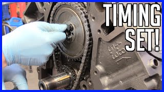 How to Build a 53L LS LM7 V8  Part 6 Timing Set and Front Cover [upl. by Alysoun]