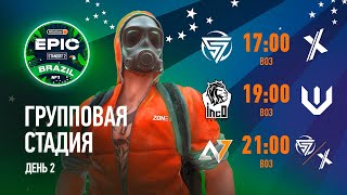 RU  Winline EPIC Standoff 2 Brazil №1  Group Stage  Day 2 [upl. by Treacy]