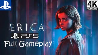 Erica Full Walkthrough NO COMMENTARY  PS5 Gameplay [upl. by Kacie]