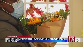 First Valentine’s Day during COVID19 pandemic for Cary florist [upl. by Imoyaba]