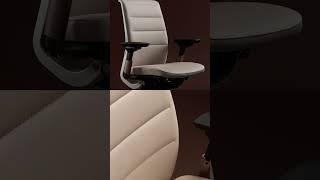 Steelcase Think is now available with stylish new leather vinyl and leatheralternative options [upl. by Nohsreg]