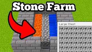 How To Make A Cobblestone Farm In Minecraft [upl. by Bern]