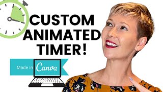 How to Create a Countdown Timer FAST in Canva [upl. by Atiuqrahs]